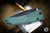 Medford Slim Midi Folding Knife Titanium "Old-School" Tumbled Green 3.25"  Tanto DLC