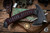  NEW Bastinelli Knives Addiction Axe Custom Red Tsuka Wrap Black Micarta Triple Menuki Tomahawk 3.5" M390 PVD