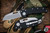 Demko Knives AD20.5 Shark Lock Folding Knife Black G10 3.2" 20CV Shark Foot Stonewash