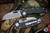 Demko Knives AD20.5 Shark Lock Folding Knife Carbon Fiber 3.2" 20CV Shark Foot Stonewash