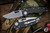 Demko Knives AD20.5 Shark Lock Folding Knife Carbon Fiber 3.2" 20CV Clip Point Stonewash