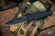 Demko Knives Armiger 4 Fixed Blade Knife Black 4.2" Spear Point Black