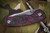 RIP Knives Custom "RIP X Mini" Pink CamoCarbon/Titanium Framelock 3" Dark Stonewash Blade