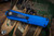 Heretic Knives Manticore E OTF Automatic Knife Blue 3" Tanto Two-Tone Black H027-10A-BLU (Preowned)