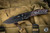 Heretic Knives "Wraith" Automatic Knife DLC/Orange Camo Carbon Fiber 3.6" Drop Point DLC H000-6A-ORCF (Preowned)