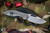  Koenig Knives "Mini Arius Aqua Twill Carbon Fiber/Titanium Blasted 3" M390