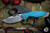  Koenig Knives "Mini Arius Aqua Twill Carbon Fiber/Titanium Blasted 3" M390