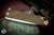 Medford M-48 Folding Flipper Knife Yellow Aluminum/Tumbled Titanium 3.9" Drop Point Tumbled
