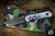 Chris Reeve Knives Large Sebenza 31 Unique Graphic Cabochon 3.6" Drop Point Ladder Damascus L31-1412