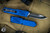 Guardian Tactical GTX-025 Blue OTF Knife 2.5" S/E Two Tone Black Drop Point 