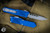  Guardian Tactical GTX-025 Blue OTF Knife 2.5" S/E Stonewash Drop Point