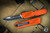 Guardian Tactical GTX-025 Burnt Orange OTF Knife 2.5" S/E Two Tone Black Drop Point