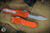 Guardian Tactical GTX-025 Burnt Orange OTF Knife 2.5" S/E Stonewash Drop Point 