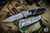 Microtech Socom Elite Manual Folding Knife Natural Titanium 4" Tanto Apocalyptic Stonewash Serrated 160-11APNC