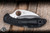 Spyderco Tasman Salt 2 Folding Knife Black FRN 2.8" H-2 Hawkbill Satin Serrated C106SBK2
