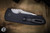 ProTech Les George SBR Zebra Micarta Short Bladed Rockeye Automatic Knife 2.5" Stonewash