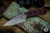 Bastinelli Knives Sin Nude Red Ganpi Wrap 3.25" Stonewash Serrated 