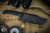 Bastinelli Knives "PY" Fixed Blade Knife 5" Stonewash Serrated