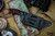 Bastinelli Knives Custom Mako Black Tsuka Wrap Bronze Menuki 4.5" Serrated 
