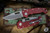 Demko Knives MG AD20S Red G10 Shark Lock Folder 20CV Clip Point Stonewash