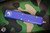 Microtech UTX-85 Hellhound OTF Automatic Knife Purple 3.1" Apocalyptic Stonewash 719-10APPUS