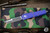 Microtech UTX-85 Hellhound OTF Automatic Knife Purple 3.1" Apocalyptic Stonewash 719-10APPUS