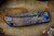 Spartan Blades Custom SHF Harsey Folding Knife "Storm Watch" Titanium 4" Damascus