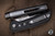 Reate PL-XT Pivot Lock Knife Black Micarta 3" Drop Point Stonewash