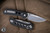 Reate PL-XT Pivot Lock Knife Black Micarta 3" Drop Point Stonewash