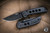 Reate PL-XT Pivot Lock Knife Black Micarta 3" Drop Point Black PVD