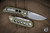 Reate PL-XT Pivot Lock Knife Green Micarta 3" Drop Point Stonewash