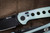 Reate PL-XT Pivot Lock Knife Jade G10 3" Drop Point Black PVD