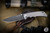 Spartan Blades Custom SHF Harsey Folder Knife Titanium Stonewash 4" Drop Point Damascus
