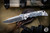 Spartan Blades SHF Harsey Folder Viking Engraved Titanium 4" Stonewash
