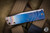 Medford Antik Front Flipper Folding Knife Flamed Solar Flare Titanium 3.75" Drop Point Tumbled