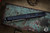 Marfione Custom Combat Troodon Blue Accents 3.8" Recurve Compound Stonewash (Preowned)