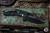  Heretic Knives "Medusa" V3 Manual Flipper Prototype Hefted Aluminum Stingray Inlay 3.25" MagnaCut DLC 