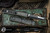 Microtech Ultratech Hellhound OTF Automatic Knife Weathered OD Green HEX 3.4" Black 119-1HXWODS