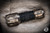 Heretic Knives "Hyperion" Black/Flamed Titanium Torch Flashlight 3.75"