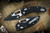 Microtech/Borka Blades Stitch Ram-LOK Manual Folding Knife Fluted Black G10 3.75" Black 169RL-1FLGTBK