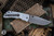 McNees Knives MAC 2 AutoMac Folding Knife Atomic Diamond Aluminum 3.25" MagnaCut Stonewash