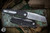 Vero Engineering Axon Liner Lock Folding Knife Marbled Carbon Fiber 3.5" Belt Satin