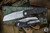 Vero Engineering Axon Liner Lock Folding Knife Marbled Carbon Fiber 3.5" Hand Satin