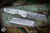 Vero Engineering Neuron Folding Knife Stonewash Titanium 2.8" Damasteel