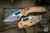  Microtech/Borka Stitch Ram-LOK Manual Folder Tan Fluted Aluminum 3.75" Apocalyptic Stonewash 169RL-10APFLTA