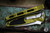 Microtech Socom Elite Automatic Folding Knife OD Green Aluminum/Grip Inlay 4" M390 Tanto Stonewash 161A-10OD