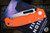 (Preowned) Demko Knives AD20 Orange G10 3.6" M4 Sharkfoot Stonewash