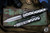 Microtech Makora OTF Automatic Knife Black/Bubble Inlay 3.25" Dagger Stonewash -Nickel Boron Internals  206-10BIS