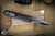 (Preowned) Marfione Custom "Dirac Delta" Black OTF Automatic Knife 3.75" Dagger Diamondwash