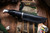 Buck 117 Brahma Fixed Blade Knife Black Phenolic Handle 4.5" 420HC Satin Clip Point